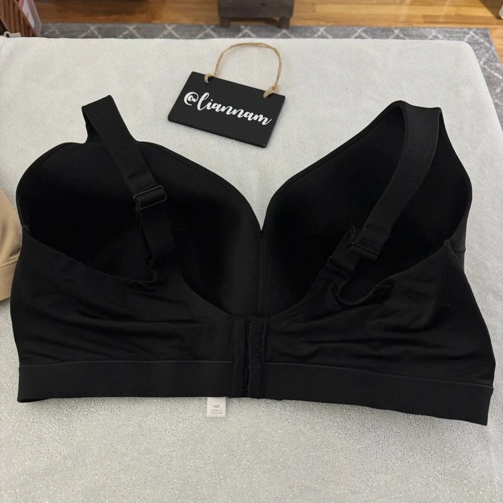 CACIQUE Lane Bryant Set of 2 Comfort Bliss Lightly Lined No-Wire Bras - Picture 3 of 12